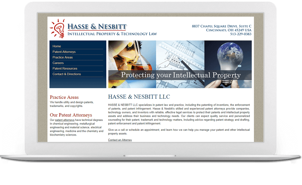 Website Design for Law Firm in Cincinnati, Ohio - Austin Blu