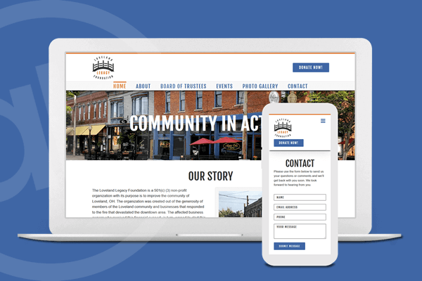 Website Design for Non-profit Organization in Cincinnati, Ohio | Austin Blu
